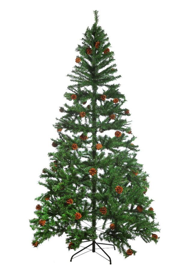 ARBOL NAVIDAD ARTIFICIAL PIÑAS 210CM
