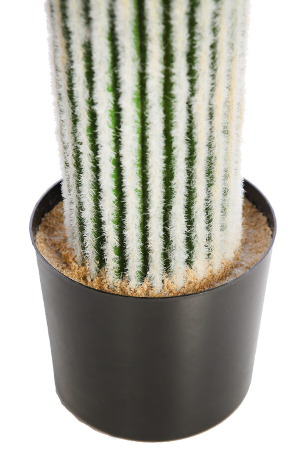 CACTUS CEPHALOCEREUS EN MACETA ARTIFICIAL 75CM - Imagen 3