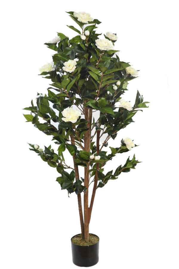 CAMELIA CON FLOR ARTIFICIAL EN MACETA 150CM