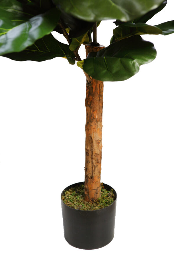 FICUS LYRATA EN MACETA ARTIFICIAL 130CM - Imagen 3