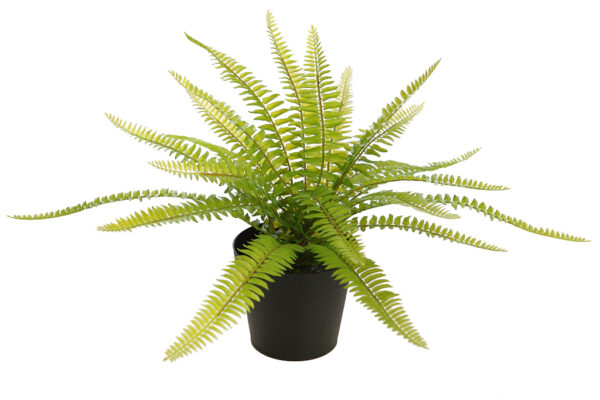 HELECHO ARTIFICAL EN MACETA ALT 25CM