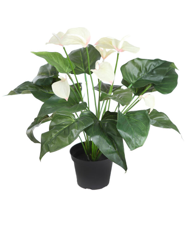 MACETA ANTURIUM ARTIFICIAL 43CM